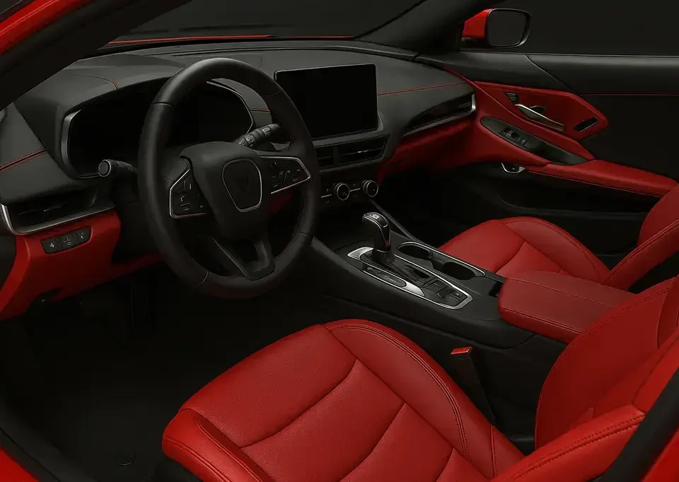 Inerior Leather seats and trim